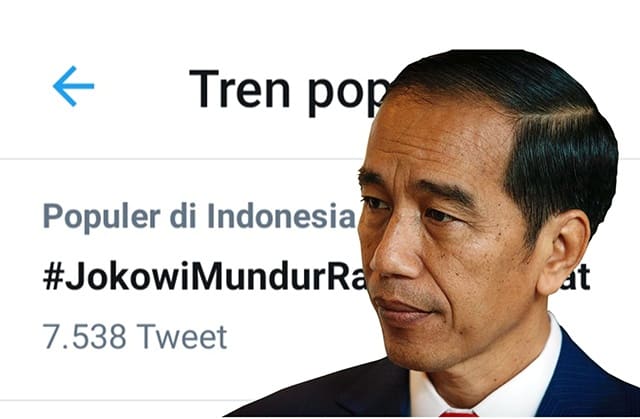 11 Tagar Tuntut Jokowi Mundur Beredar, Mayoritas Gunakan ...