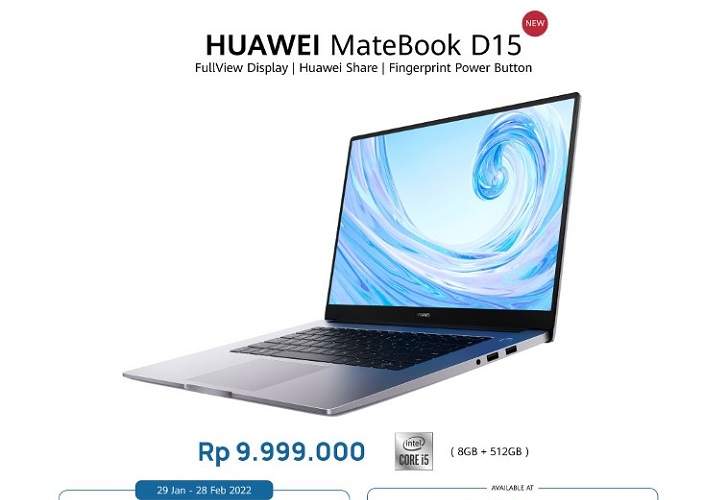 HUAWEI MateBook D15 i5