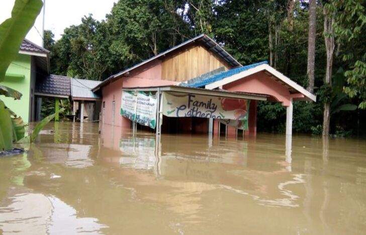 Puluhan Rumah Terndam Banjir