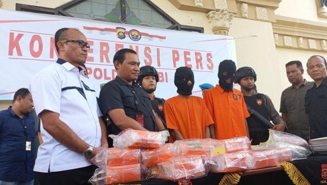 Peredaran 14 Kg Sabu Dan 9.966 Butir Ekstasi Digagalkan Polisi Di Jambi