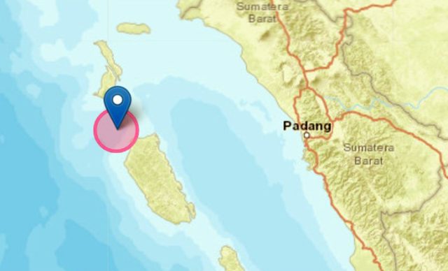 Gempa Susulan Berkekuatan 5 0 Guncang Kepulauan Mentawai