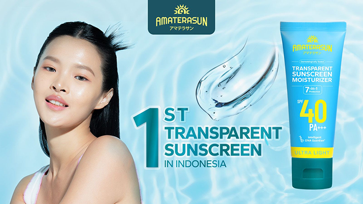 Sunscreen Transparan