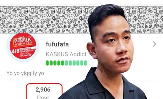 Akun kaskus Fufufafa