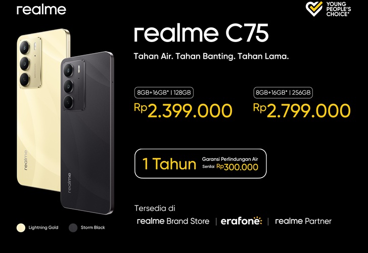 realme C75