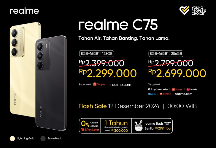 realme C75