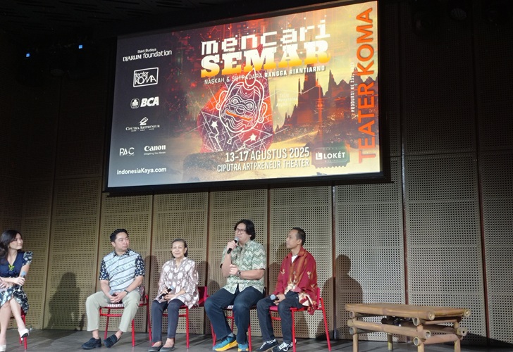 Teater Koma Bersama Djarum Foundation Gelar Produksi Ke-235 “Mencari Semar”. 1 Teater Koma