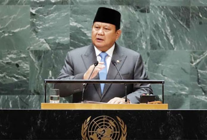 Hal itu disampaikan Prabowo dalam pidatonya pada Konferensi Tingkat Tinggi (KTT) mengenai Palestina dan solusi dua negara di Markas Besar PBB, New York, Amerika Serikat, Senin (22/9/2025) waktu setempat atau Selasa (23/9/2025) WIB.
