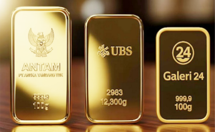 Update Harga Emas 28 September 2025: Antam, UBS, dan Galeri24 Serentak Naik