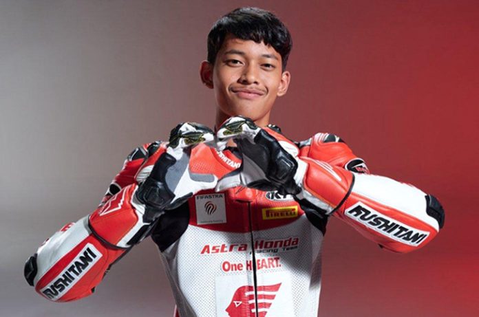 Pembalap muda berbakat Veda Ega Pratama akan menjalani debut penuh selama satu musim di kelas Moto3, bergabung bersama Honda Team Asia (HTA).