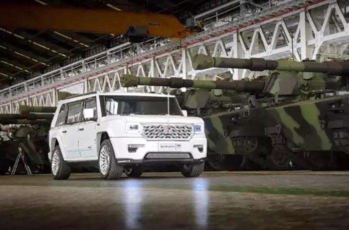Menteri Keuangan Purbaya Yudhi Sadewa memastikan bahwa anggaran untuk pengadaan mobil Maung sebagai kendaraan dinas menteri dan wakil menteri sudah disiapkan pemerintah. Mobil Maung MV3 Garuda. (Foto: PT Pindad/Pindad)