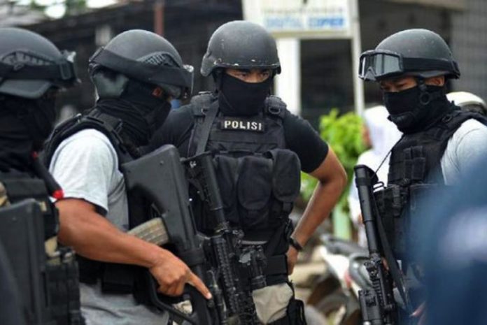 Detasemen Khusus (Densus) 88 Antiteror Polri.