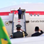 Prabowo Subianto Catat Rekor Kunjungan Diplomatik Terbanyak dalam Satu Tahun Kepemimpinan Presiden Republik Indonesia, Prabowo Subianto, mengakhiri kunjungan kenegaraannya di Brasil dan bertolak meninggalkan Brasilia pada Rabu, 9 Juli 2025. (Foto: BPMI Setpres/Muchlis Jr)