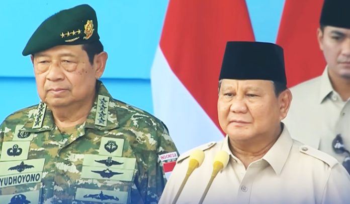 SBY hingga Try Sutrisno Hadiri HUT ke-80 TNI, Prabowo dan Gibran Tampil Kompak di Monas