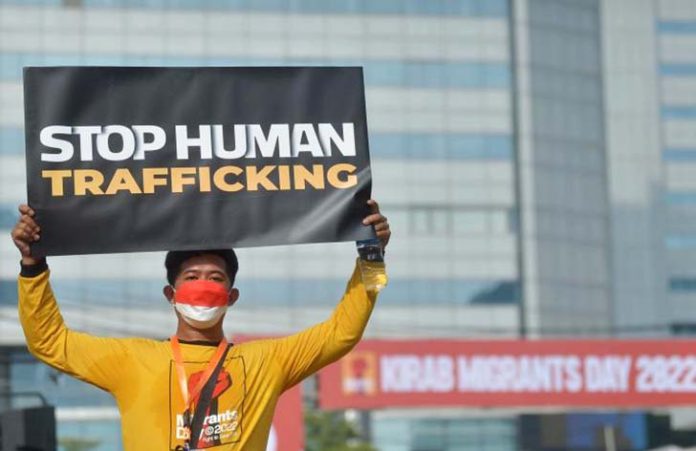Kasus tindak pidana perdagangan orang (TPPO). (Foto: Republika/Prayogi)
