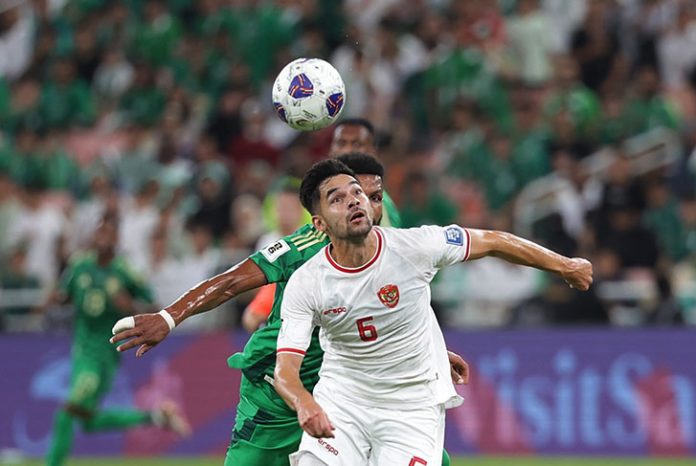 Laga babak keempat Kualifikasi Piala Dunia 2026 zona Asia yang mempertemukan Timnas Indonesia, Arab Saudi, dan Irak menjadi sorotan besar dunia. (Foto: PSSI)