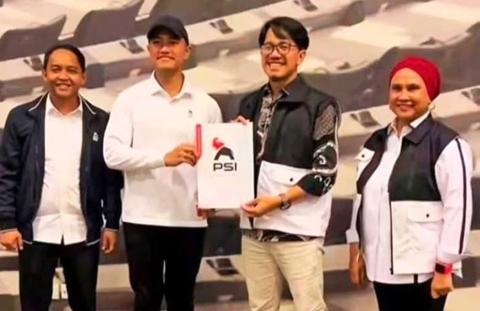 Penunjukan Taufiq tertuang dalam Surat Keputusan (SK) yang ditandatangani langsung oleh Ketua Umum PSI Kaesang Pangarep. (Foto: Humas PSI)