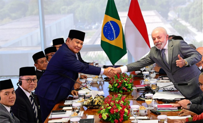 Bertemu Prabowo, Presiden Brasil Lula Sepakat Tingkatkan Kerja Sama Ekonomi dan Sains
