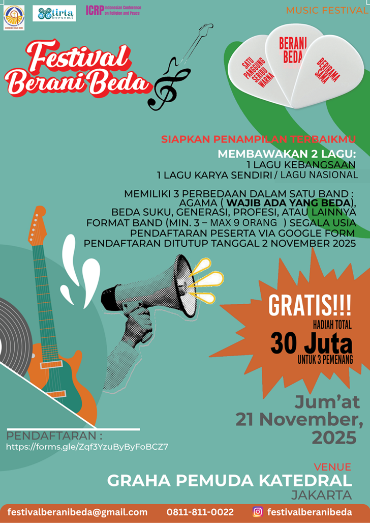 Festival Band Berani Beda Digelar 21 November, Ini Kata Olga Lydia 2 Festival Band Berani Beda