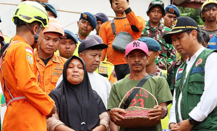 Setelah memasuki hari ke-10 pencarian, Basarnas resmi menghentikan operasi SAR terhadap korban tanah longsor di Desa Cibeunying, Kecamatan Majenang, Kabupaten Cilacap. (Foto: Basarnas Cilacap)