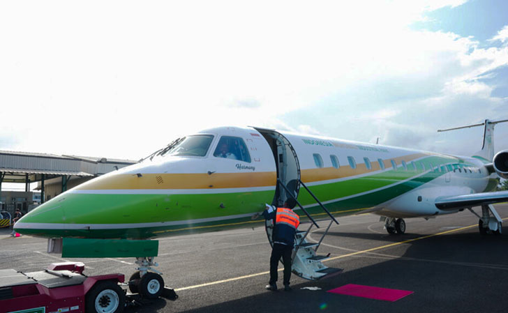 Pernyataan Sjafrie bahwa “tidak boleh ada negara di dalam negara” menjadi titik tekan kritik terhadap pengelolaan IMIP. (Foto: Bandara IMIP, Jumat 19/1/2024).