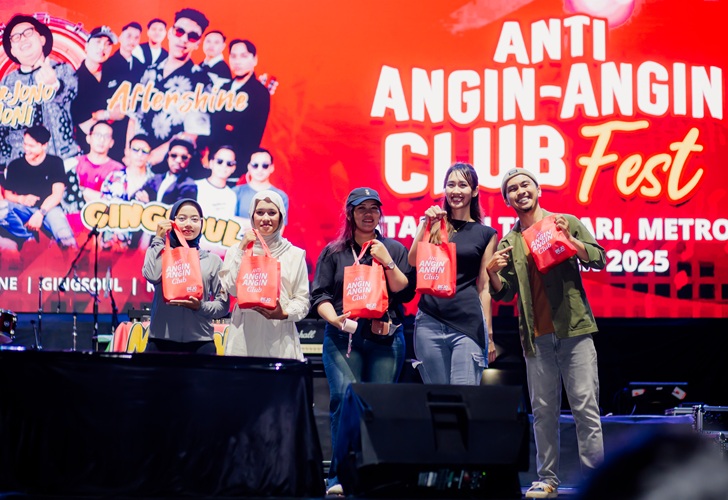 Bejo Jahe Merah Bikin Anti Angin Angin Club Fest di 5 Kota. 3 Bejo Jahe Merah