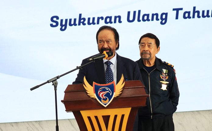 Surya Paloh Hormati MKD, Ahmad Sahroni dan Nafa Urbach Masih Dianggap Kader