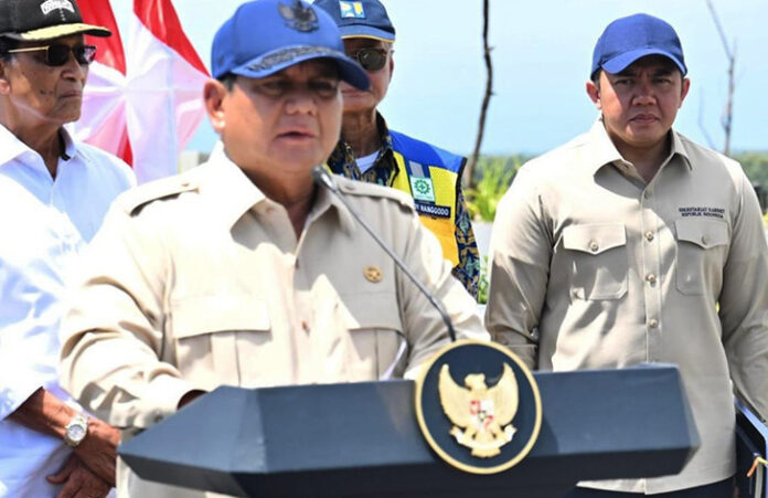 Infrastruktur Bersejarah! Presiden Prabowo Disambut Meriah Saat Resmikan Jembatan Kabanaran