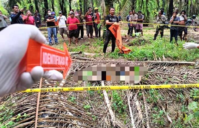 Seorang siswa Sekolah Menengah Kejuruan (SMK) berinisial RD ditemukan tewas dalam kondisi mengenaskan di tengah perkebunan kelapa sawit di Kampung Cempaka Jaya, Kecamatan Menggala Timur, Kabupaten Tulang Bawang, Lampung.