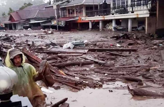 Banjir Bandang Kembali Hantam Agam Sumbar, Dua Rumah Rusak dan Sekolah Terendam