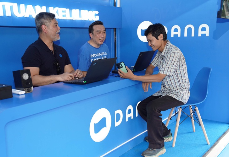 DANA Kembali Gelar Posko Bantuan Keliling di 35 Kota, Fokus Edukasi Keamanan Digital 1 DANA