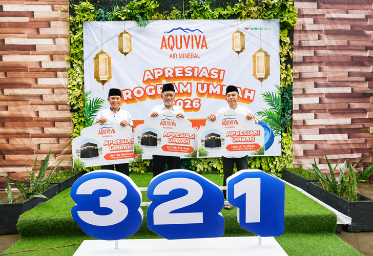AQUVIVA Berangkatkan Marbot dan Pemenang Program Ramadan untuk Umrah 1 AQUVIVA