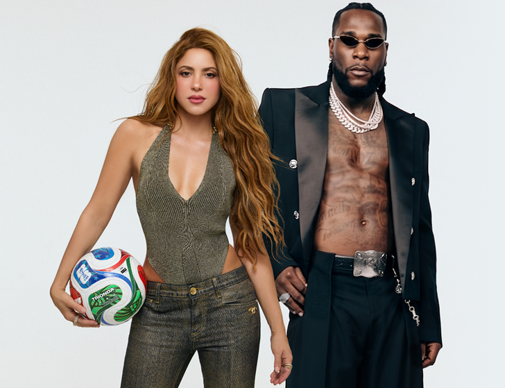Geger! Shakira Gandeng Burna Boy untuk Lagu Resmi Piala Dunia 2026, Siap Guncang Final Bareng Madonna dan BTS 3 Shakira