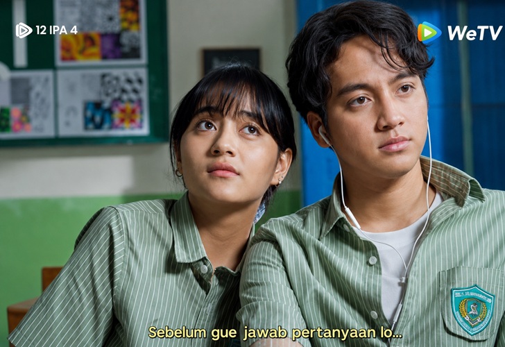 WeTV Rilis Serial Remaja '12 IPA 4', Junior Robert dan Nayla Purnama Angkat Kisah Kelas Buangan 1 WeTV