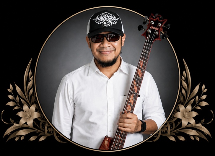 Trisno "Trisnoize" Bassist Pas Band Meninggal Dunia, Dunia Musik Indonesia Berduka. 1 Trisno